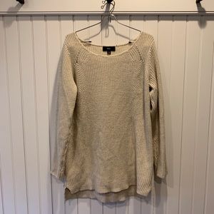 Target’s Mossimo Supply Co. Cream Knit Sweater